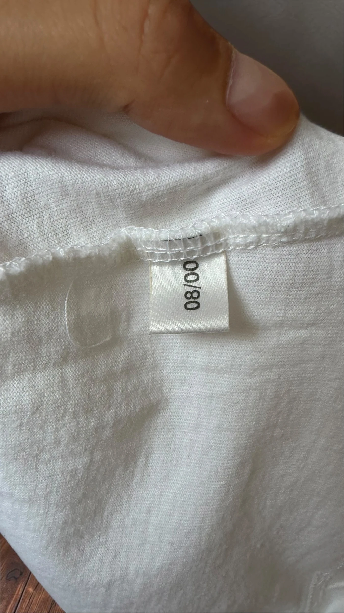 Vintage Adidas wit T-shirt maat L – photo 6